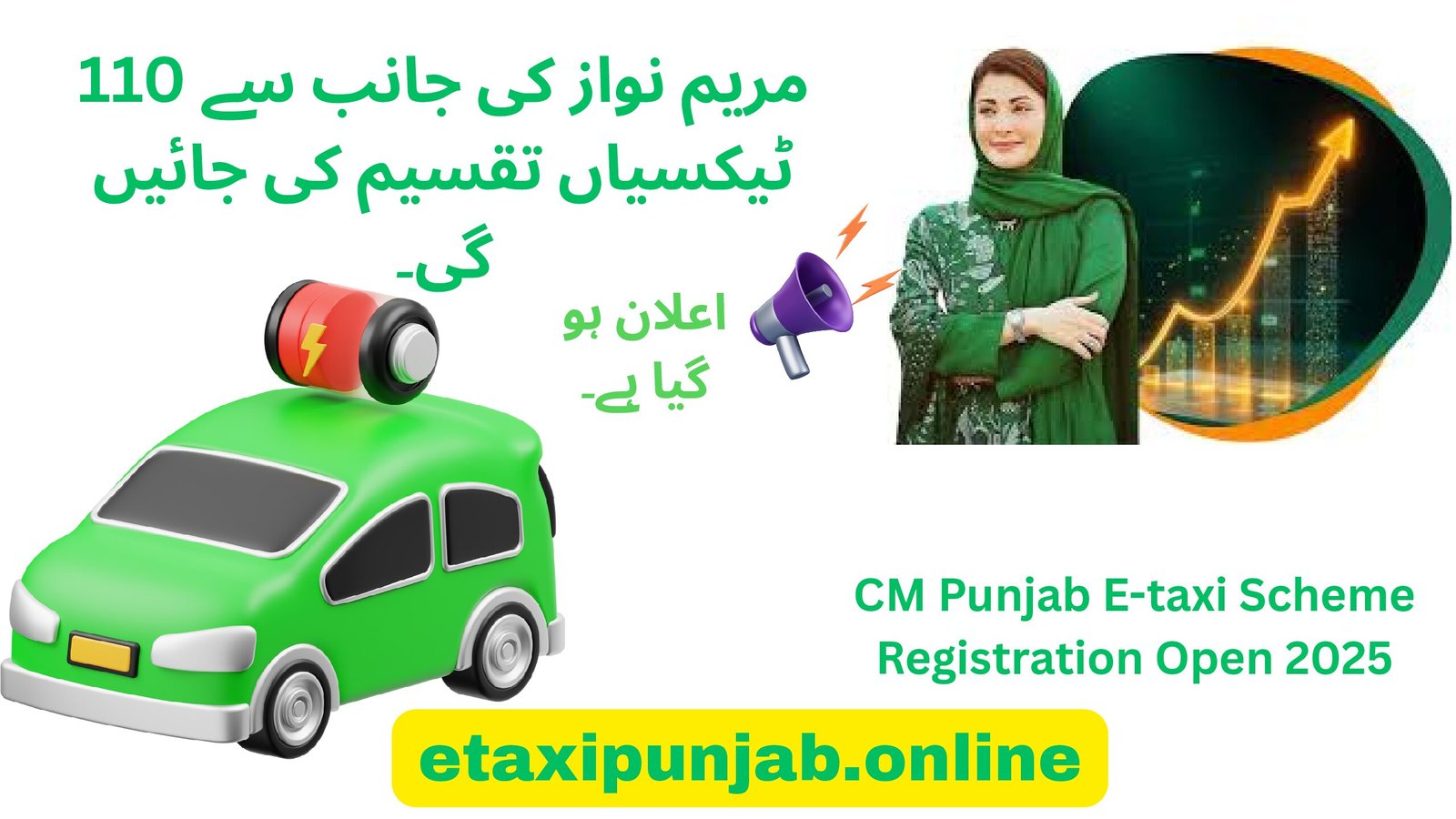 CM Punjab E-taxi Scheme Registration Open And Monthly Installment And Updated Eligibility Criteria 2025